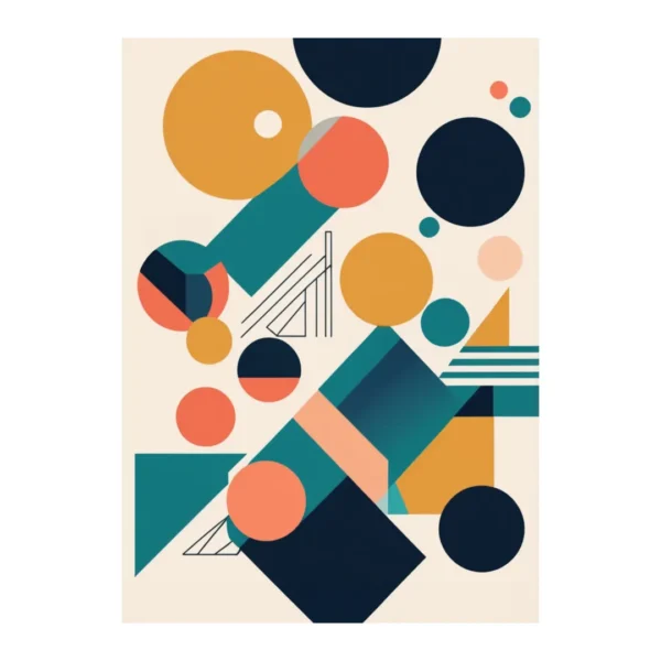 Geometric Collection n°1 poster