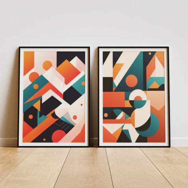 Geometric Collection n°4 poster - Image 3