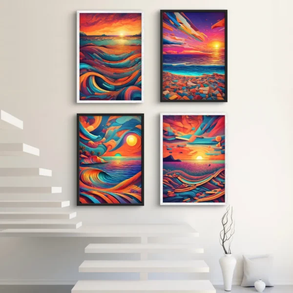 Ripple Sunset poster - Image 4