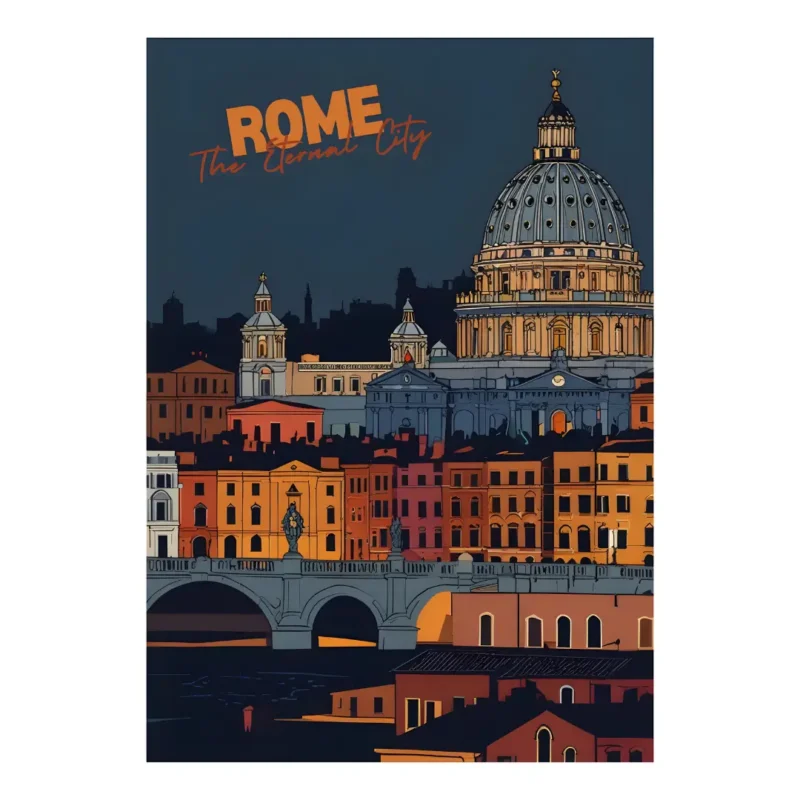 Rome - The Eternal City Poster
