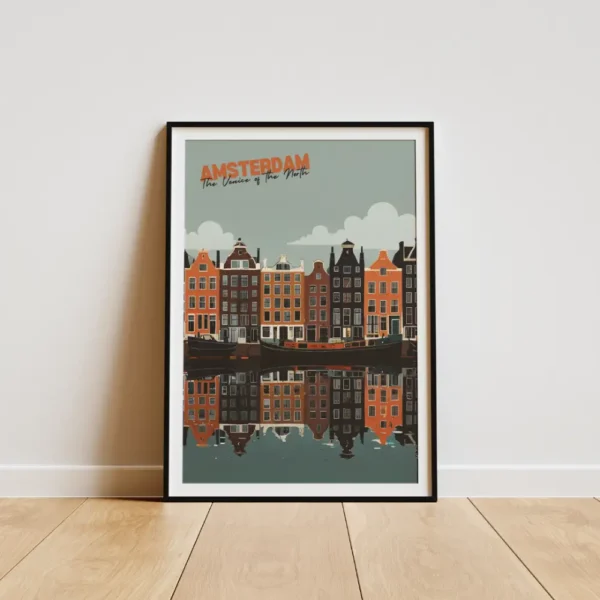 Amsterdam- The Venice of the North Poster - Image 2